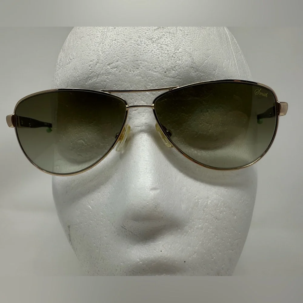 Smith Aviatrix Gold Tone Sunglasses Men’s Aviator Classic Summer Metal‎